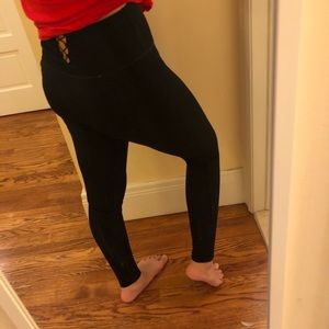 Ribbed seamless leggings